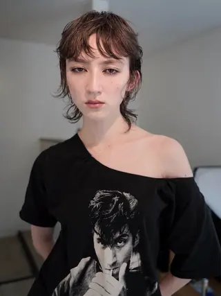 ショート カラー デザイン/レイヤー Kaito🐩/栄のヘアスタイル