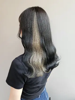 セミロング カラー ヘアアレンジ 成瀬 弘光のヘアスタイル