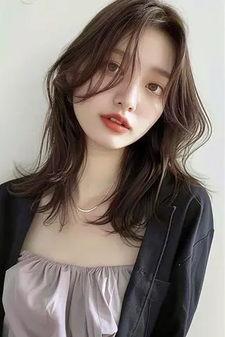 ロング カラー 最新ケアカラー 髪質改善YUTOのヘアスタイル