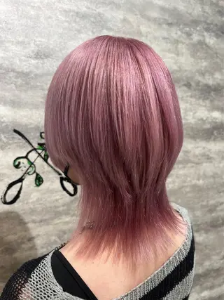 ミディアム カラー 🫟Blanco🫟 Color&Careのヘアスタイル