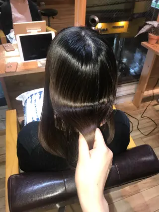 セミロング Miku❇️ フェイスレイヤーのヘアスタイル