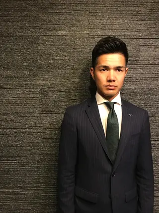 ショート パーマ メンズ 山田 香菜のヘアスタイル