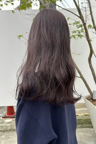 ロング カラー じゅわっと暖色カラー 🍊Moemiのヘアスタイル