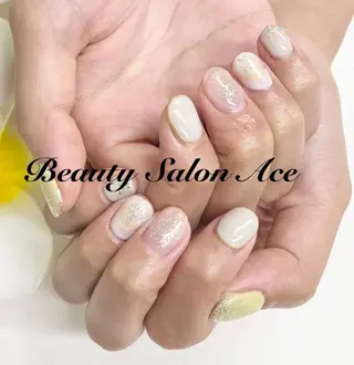 ネイル Beauty Salon Ace（ネイルサロン　エース）所属・池袋フィルイン Ace♡長さだしのネイルデザイン