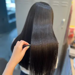 ロング パーマ ブリーチなしWカラー /レイヤー🫧ナシコのヘアスタイル