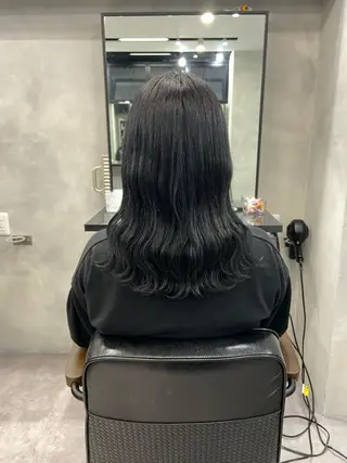 セミロング カラー ヘアアレンジ ar+ ❤︎ maiのヘアスタイル