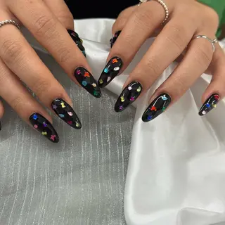 ネイル Nail Salon  Soleil所属・SOLEIL☀️｡ﾟ ワンホン/推し活のネイルデザイン