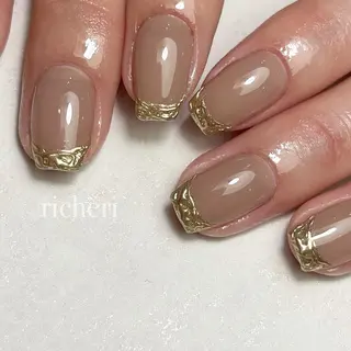 ミディアム ネイル richeri beautyのネイルデザイン