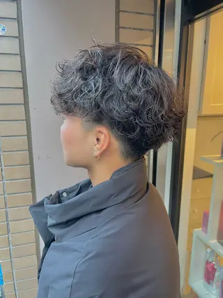 ショート メンズ くらたに りくのヘアスタイル