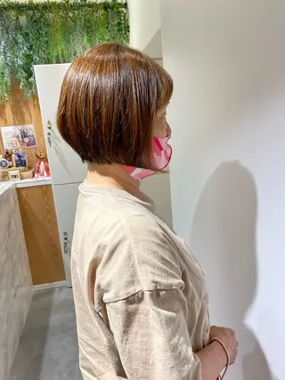 ショート 古林 彩花のヘアスタイル