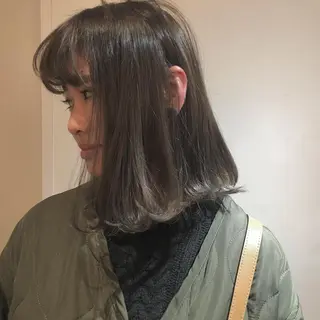 ミディアム 🌸ハイトーン 新田　廉 🌸のヘアスタイル