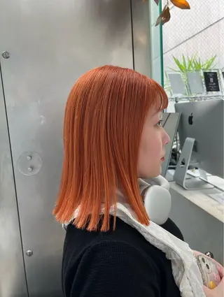 ミディアム オノ テンタのヘアスタイル