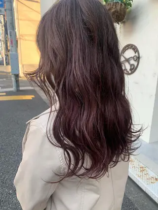 ロング カラー ROCAReTA  FOR HAIR 河原町三条店所属・あべ ゆうかのヘアスタイル