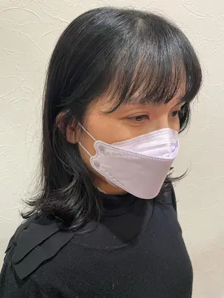 ミディアム 髪質改善ageless所属・ageless/ marina髪質改善のヘアスタイル