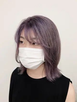 ミディアム hairsalon fawn☺︎ヘアーサロンホウン所属・hair salon FAWN🦌のヘアスタイル