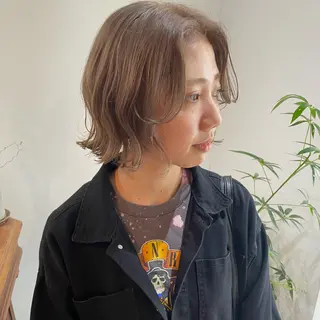 ショート カラー ショート/ブリーチ mizuki🐋のヘアスタイル