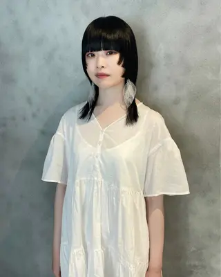 ミディアム カラー 229所属・maki @pullnocのヘアスタイル