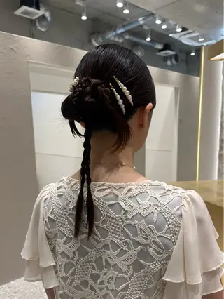ヘアアレンジ 銀座/ヘアセット/ 島村美帆のヘアスタイル