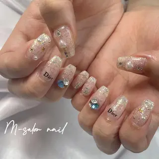 ネイル 韓国/網紅/パーツ M-salonのネイルデザイン