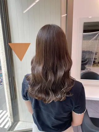 セミロング カラー レイヤー/韓国❣️ 髪質改善/亘紘輝のヘアスタイル