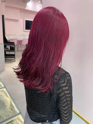 セミロング カラー eN° by youres hair 銀座店所属・髪質改善/艶カラー /縮毛矯正/森田のヘアスタイル