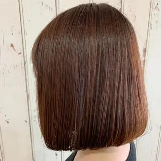 ショート カラー ツヤ髪質改善 💜れいな💜のヘアスタイル