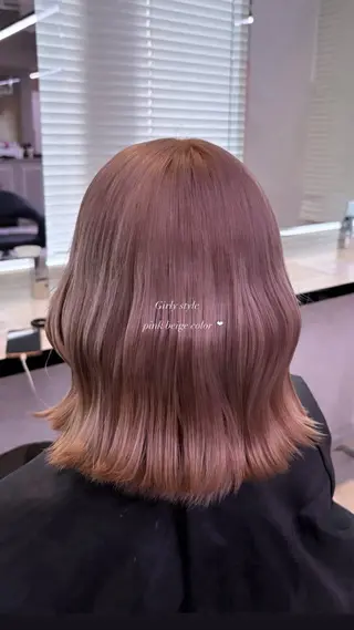 ミディアム 🏹‪‪girlyト レンド‪モテヘア🏹のヘアスタイル