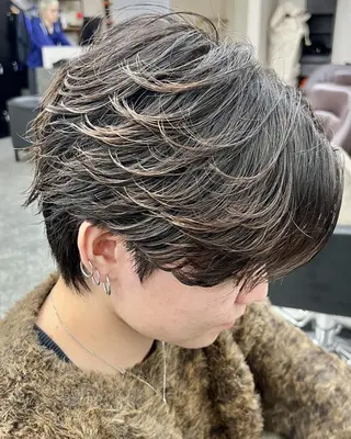 パーマ メンズ GLOP HOMME 店長　アオトのヘアスタイル