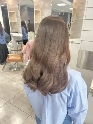 セミロング 🫧艶髪カラー🫧 森本くるみのヘアスタイル