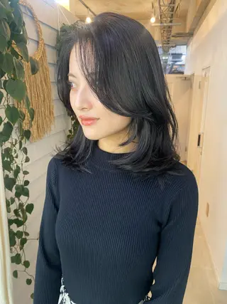 ミディアム GiseL博多筑紫口 杏実のヘアスタイル