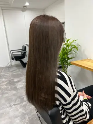 ロング カラー パーマ 透明感◎ / 艶髪 /  森田のヘアスタイル