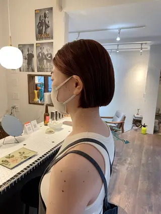 ショート カラー 高橋 愛美のヘアスタイル