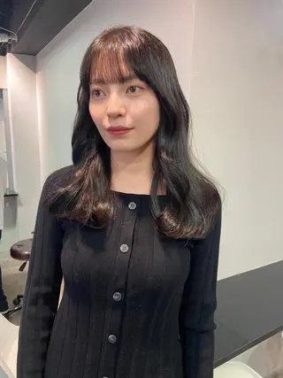 ロング カラー 地毛風艶カラー🌿 喜多夏海のヘアスタイル