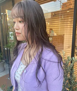 ロング カラー ヘアアレンジ パーマ指名No1 /namiのヘアスタイル