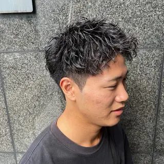 メンズ アキト/ メンズ/透明感暗髪のヘアスタイル