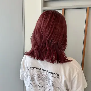 セミロング カラー ブリーチ/レイヤー 🌻Mutsumiのヘアスタイル