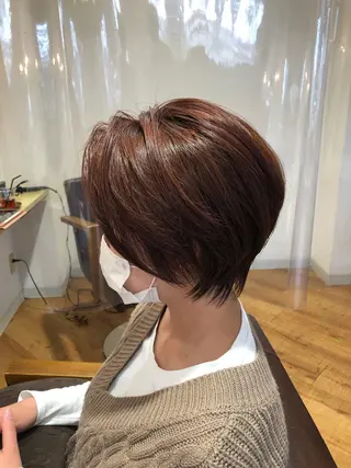 ショート OVAL hair repos所属・井上 蓮のヘアスタイル