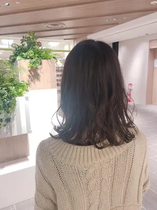 セミロング 仲村 貢のヘアスタイル