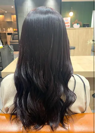 ロング ACT仙台店所属・lena🎀 透明感カラー/韓国風のヘアスタイル