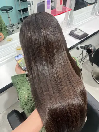 ロング カラー みう/仙台/暖色/ 艶髪/顔周りカット/のヘアスタイル