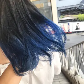 セミロング サロンドミルク 原宿のヘアスタイル