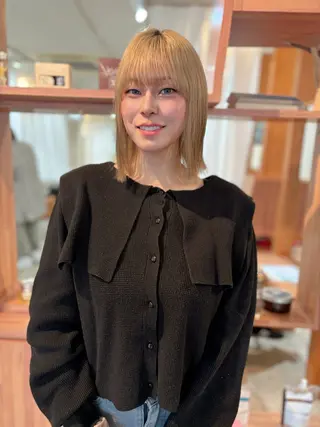 ショート 𝘈𝘐𝘙𝘐♡ レイヤーカットのヘアスタイル