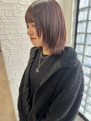 ミディアム Rubik's茶屋町 MARINのヘアスタイル