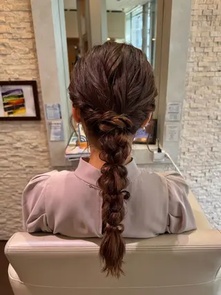 ヘアアレンジ 本多 美羽のヘアスタイル