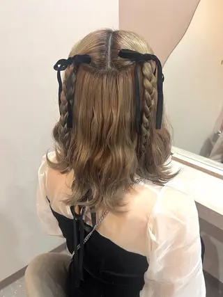 ミディアム エクステ＆ヘアセット Milaのヘアスタイル
