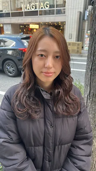 セミロング stylist 倉本恋のヘアスタイル