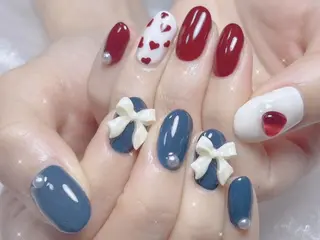 ネイル 💙羽生 彩光💙のネイルデザイン