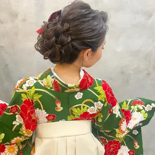 セミロング まつパ・ヘアセット ♡Chinami♡のマツエク・マツパデザイン