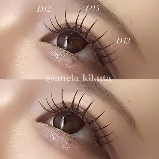 マツエク・マツパ ANELA ❦ KIKUTAのマツエク・マツパデザイン