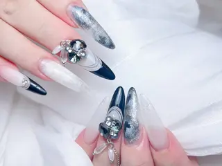 ネイル M🌷nail 長さだし専門店のネイルデザイン
